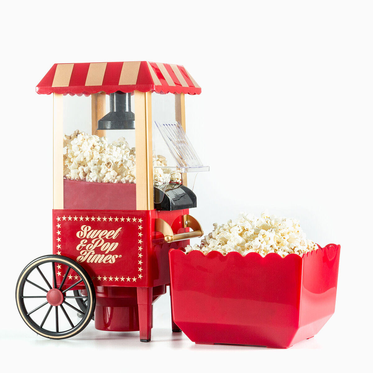 🍿 Palomitera Vintage Sweet & Pop Times InnovaGoods – ¡Diversión Retro en Casa!