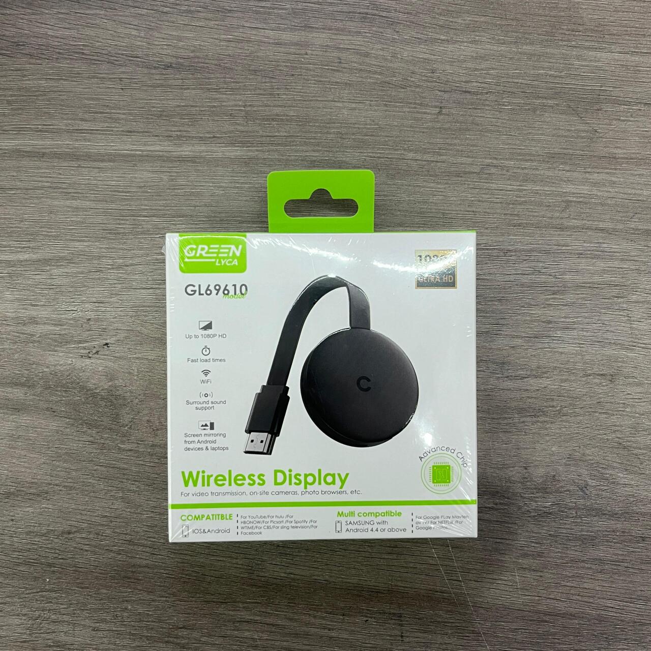 Adaptador Inalámbrico HDMI WiFi Dongle: Transmisión Multimedia en FULLHD