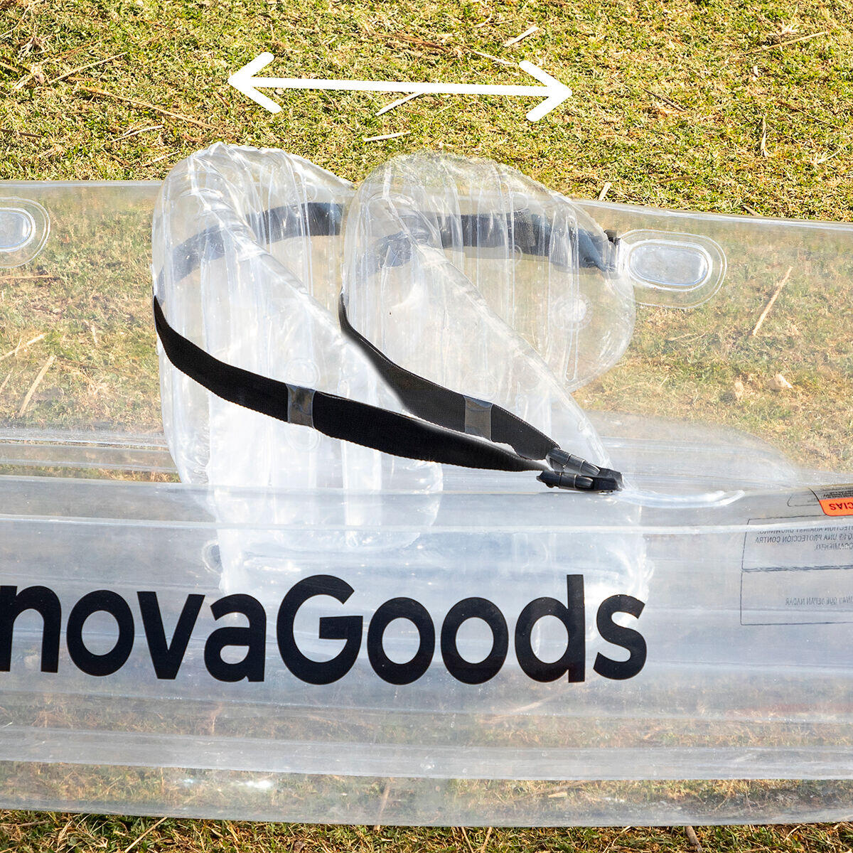 Kayak Transparente Hinchable con Accesorios – InnovaGoods | Visión 360º & Aventura Inolvidable 🌊