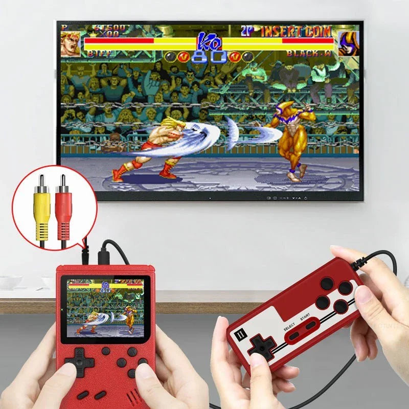 Consola Gameboy Retro Portátil con 400 Juegos Clásicos
