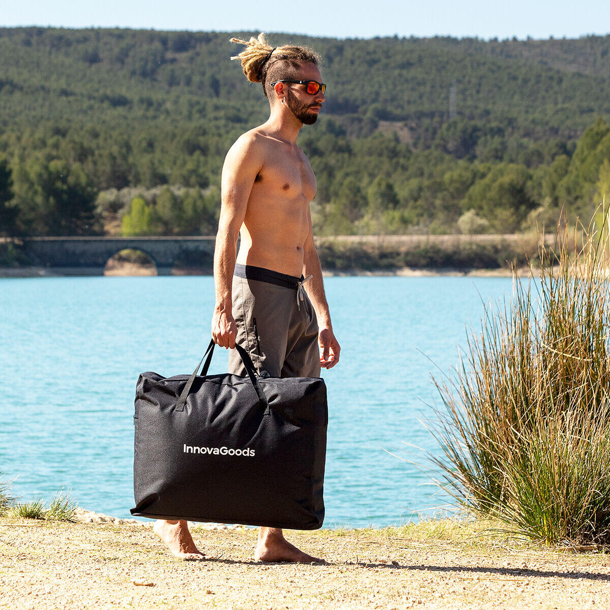 Kayak Transparente Hinchable con Accesorios – InnovaGoods | Visión 360º & Aventura Inolvidable 🌊