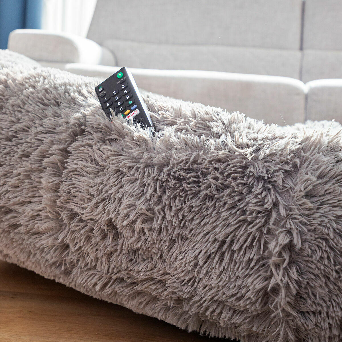 Cama de Perro para Humanos XXL – Human Dog Bed | InnovaGoods Grey | Máximo Relax Antiestrés